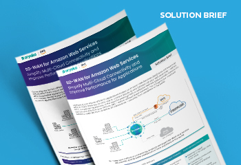 SD-WAN for Amazon Web Services